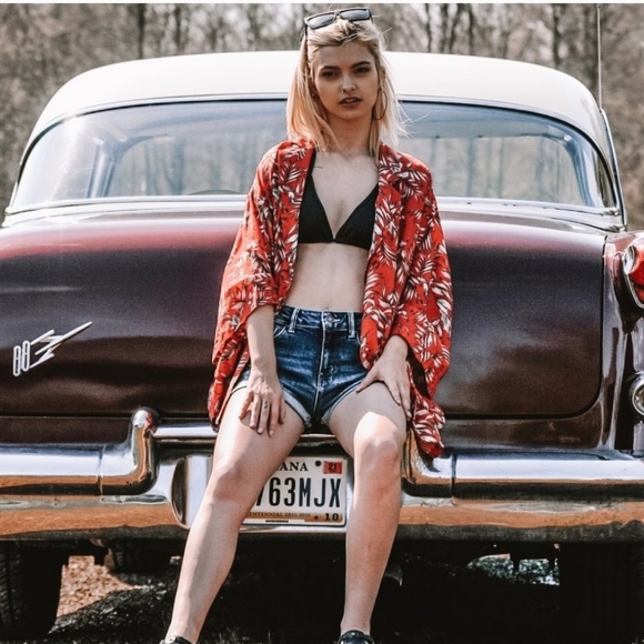 NWT Womens Emory Park Kimono Tops - Picture 2 of 4